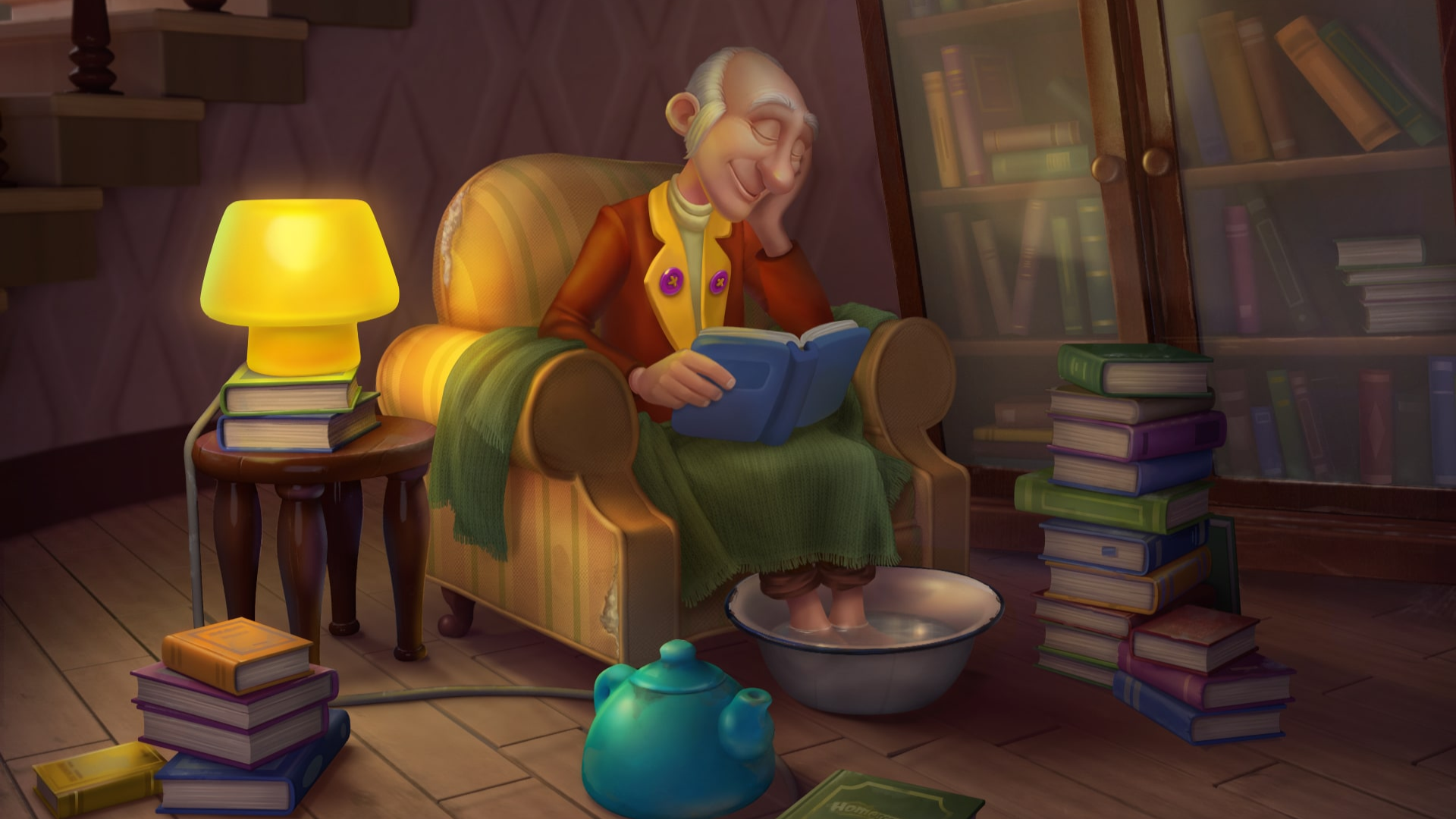 Selected 2D and 3D illustration